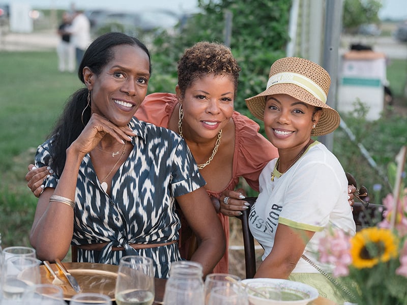 smiling women